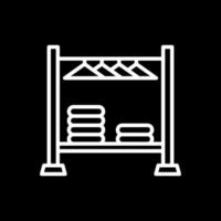 Clothing Rack Vector Icon Design