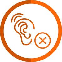 Deaf Vector Icon Design