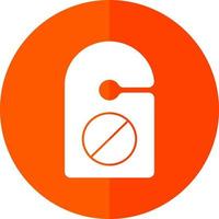 Do Not Disturb Vector Icon Design