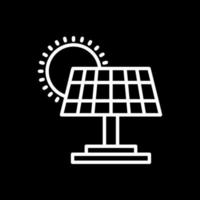 Solar Panel Vector Icon Design