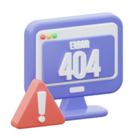 3d fout 404 png