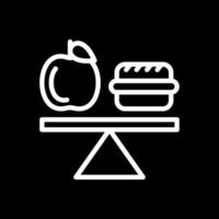 Balanced Diet Vector Icon Design