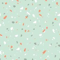 Terrazzo Seamless Pattern Vector Illustration Print Light Texture. Print for wallpaper, wrapping paper, greeting cards design. Seamless trendy pattern