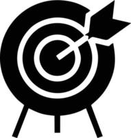 Target focus icon symbol design image, illustration of the success goal icon concept. EPS 10 vector