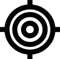 Target focus icon symbol design image, illustration of the success goal icon concept. EPS 10 vector