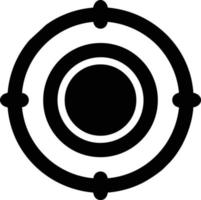 Target focus icon symbol design image, illustration of the success goal icon concept. EPS 10 vector