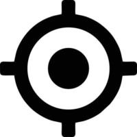Target focus icon symbol design image, illustration of the success goal icon concept. EPS 10 vector
