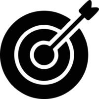 Target focus icon symbol design image, illustration of the success goal icon concept. EPS 10 vector