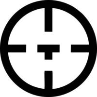 Target focus icon symbol design image, illustration of the success goal icon concept. EPS 10 vector