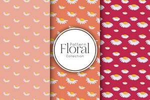 Luxurious pattern with flowers, on a light background vector