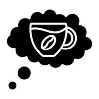 10548 - Coffee Thinking.eps vector