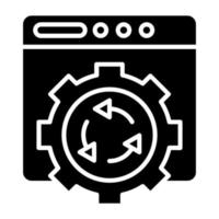 Automation Icon Style vector