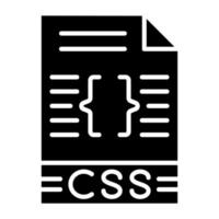 CSS Icon Style vector