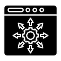 Functionality Icon Style vector