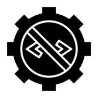 No Code Icon Style vector