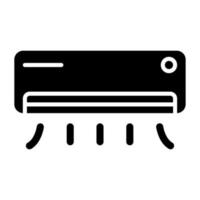 Air Conditioning Icon Style vector