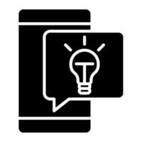 Idea Icon Style vector