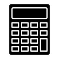 Calculator Icon Style vector