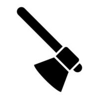 Hand Axe Icon Style vector