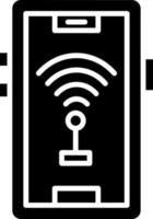 Wifi Tethering Icon Style vector