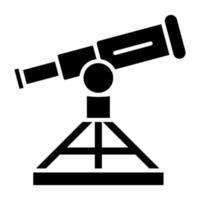 Telescope Icon Style vector