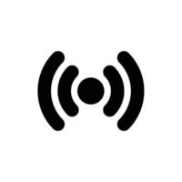 Wifi signal outline icon in transparent background, basic app and web UI bold line icon, EPS10 vector