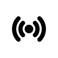 Wifi signal outline icon in transparent background, basic app and web UI bold line icon, EPS10 vector