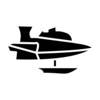 Hydroplane Racing Icon Style vector