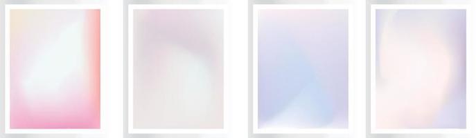 conjunto de texturizado degradado antecedentes en ligero púrpura pastel colores. para cubiertas, fondos de pantalla, marca, social medios de comunicación y muchos otro proyectos, eps archivo vector