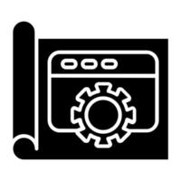 Plan Icon Style vector