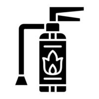 Fire Extinguisher Icon Style vector