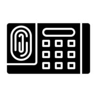 Security System Icon Style vector