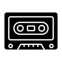 Cassette Icon Style vector