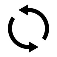 Open Loop Icon Style vector