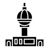 Fernsehturm Berlin Icon Style vector