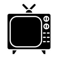 estilo de icono de televisión vector