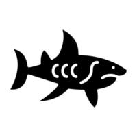 Shark Icon Style vector