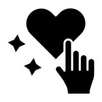 Please Like Icon Style vector