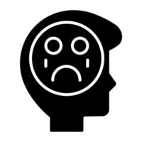 Crying Icon Style vector