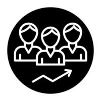 Demographic Icon Style vector