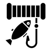 Fishing Icon Style vector