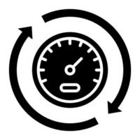 Performance Icon Style vector