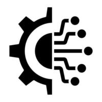 Technology Icon Style vector