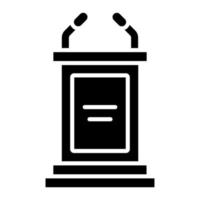 Bully Pulpit Icon Style vector