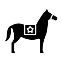 Dark Horse Icon Style vector