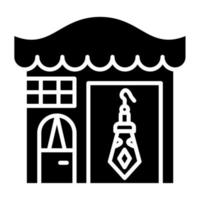 Jewlery Store Icon Style vector