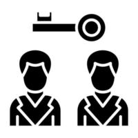 Public Key Icon Style vector