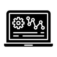 Data Driven Icon Style vector