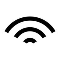 Wifi conexión icono estilo vector