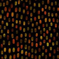 Seamless pattern with watercolor colorful drops on black background vector